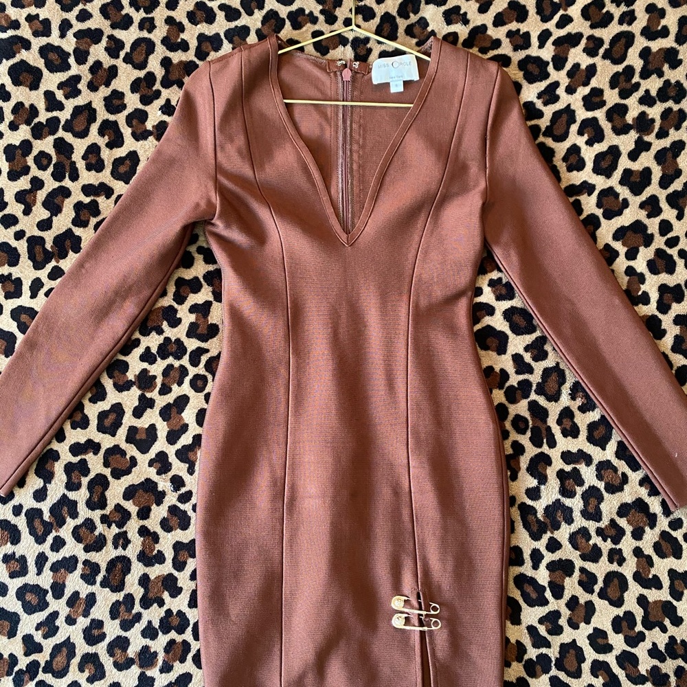 Long Sleeve Bandage Mini